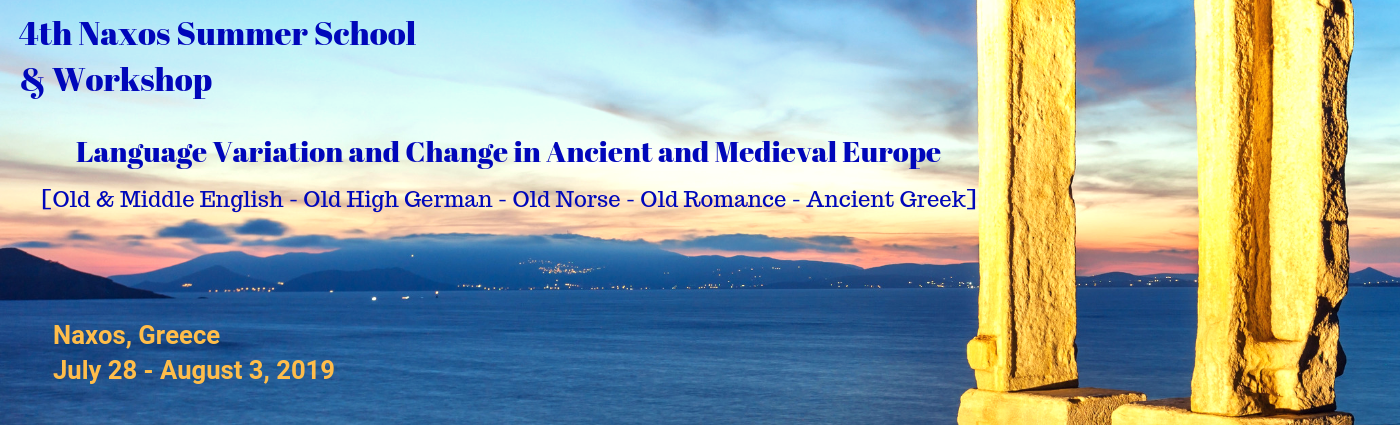 4th Naxos Summer School: Language Variation and Change in Ancient and Medieval Europe
